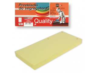 PRZEKŁADKI DO SEG.YELLOW PC101-100