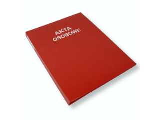 TECZKA T2 AKTA OSOBOWE CZERWONA