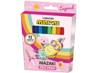 MAZAKI 12kol. w kartoniku / MINIONKI