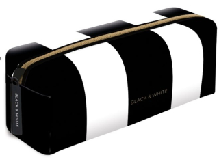 PI�RNIK KOSMETYCZKA / BLACKxWHITE - PASY