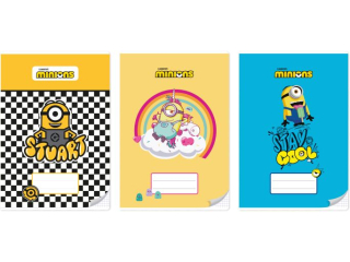 ZESZYT A4/32k. Kratka / MINIONKI [opakowanie=10szt]