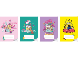 ZESZYT A5/32k. Kratka / MINIONKI [opakowanie=10szt]