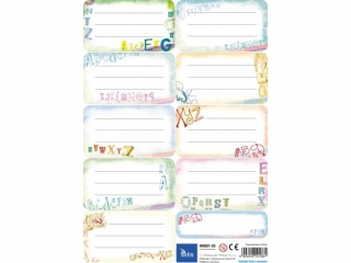 Naklejki Na Zeszyt KN001-03 PR2019