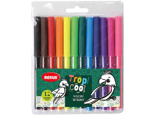 MAZAKI 12kol. w kartoniku / REXUS TROPICOOL