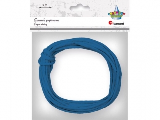 Sznurek papierowy O3, 5mm 5m ciemnoniebieski