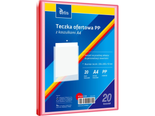 TECZKA OFERT. PP Z 20 KOSZUL. A4. CZERW