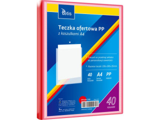 TECZKA OFERT. PP Z 40 KOSZUL. A4. CZERW