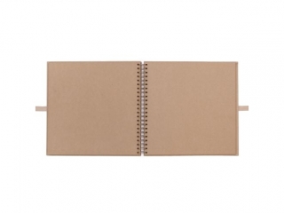 ALBUM DO ZDOBIENIA 30, 5 CM X 30, 5 CM - KRAFT (40 KARTEK)