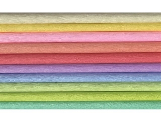 Bibuła marszczona Mix Pastel Mini A10