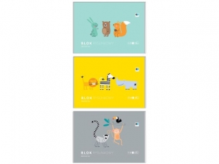 Blok rysunkowy A3 20 120g BEBE KIDS [opakowanie=10szt]
