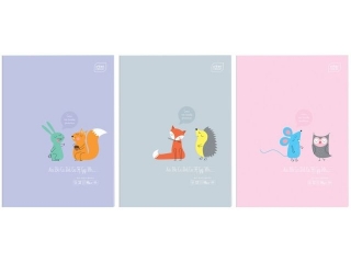 Zeszyt A4 32 kol3= 90g BEBE Kids Pastel [opakowanie=10szt]