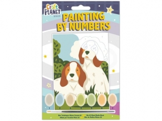 ZESTAW DO MALOWANIA PO NUMERACH - CRAFT PLANET - DOGS