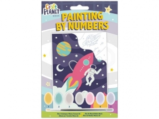 ZESTAW DO MALOWANIA PO NUMERACH - CRAFT PLANET - SPACE