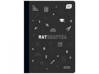 Zeszyt A5 60# M 70g PP Matematyka [opakowanie=10szt]