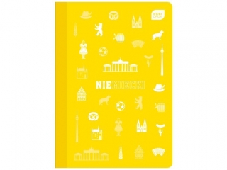 Zeszyt A5 60# M 70g PP Niemiecki [opakowanie=10szt]