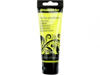 FARBA AKR.75ML 100 FLUO ŻÓŁTY