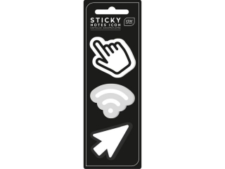 Karteczki samoprz.kształty ICON
