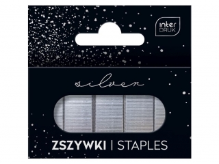 Zszywki 1000szt. 24/6 SILVER [opakowanie=12szt]