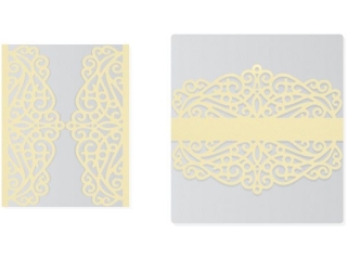 WYKROJNIK DP CRAFT - BORDER 12, 3 CM X 4, 7 CM