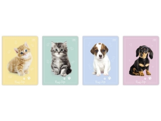 Zeszyt A5 32# M 70g UV Puppy Sign [opakowanie=10szt] (4%)