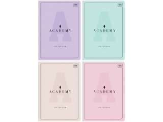 ZESZYT A5 32= M 90G ACADEMY PASTEL [opakowanie=10szt]