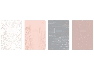 Zeszyt A5 60# M 70g Metallic Rose Gold [opakowanie=10szt]