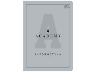 Zeszyt A5 60# M 90g Informatyka ACADEMY [opakowanie=10szt]