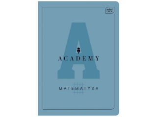 Zeszyt A5 60# M 90g Matematyka ACADEMY [opakowanie=10szt]