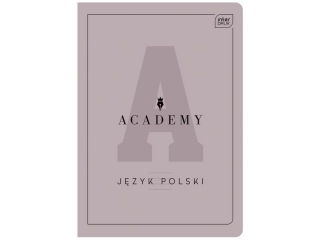 Zeszyt A5 60= M 90g Polski ACADEMY [opakowanie=10szt]