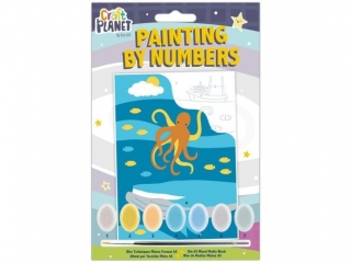 ZESTAW DO MALOWANIA PO NUMERACH - CRAFT PLANET - UNDERWATER