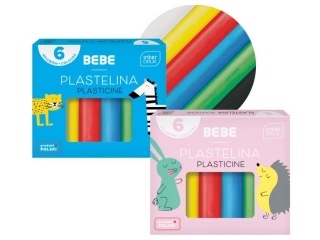 N-Plastelina 6 kol. BEBE KIDS