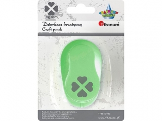 Dziurkacz z motywem 25mm wzór nr 90 4 serca