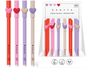 Dugopis cieralny HEARTS 36szt [opakowanie=36szt]