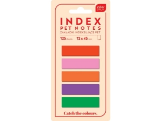 Zakadki indeksujce PET CATCH THE COLOU [opakowanie=12szt]