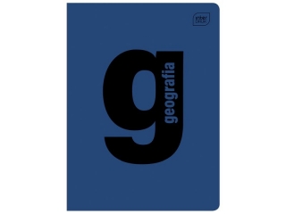 Zeszyt A5 60# M 70g PP Geografia [opakowanie=10szt]