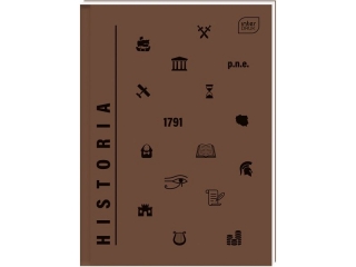 Brulion A5 80# M 70G Historia [opakowanie=5szt]