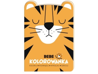 Kolorowanka kreat A4 16 90g BB Fr TYGRYS [opakowanie=10szt]