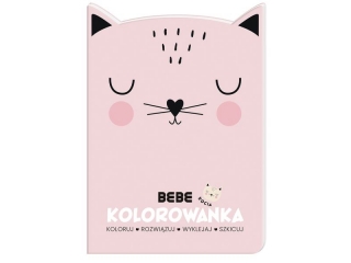 Kolorowanka kreat A4 16 90g BB Frien KOT [opakowanie=10szt]