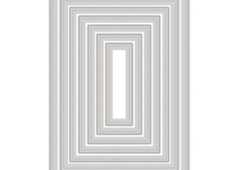 ZESTAW WYKROJNIKW DP CRAFT - PROSTOKTY, 15 X 10 CM, 7 SZT.
