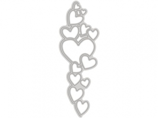 WYKROJNIK DP CRAFT - BORDER SERCA 11, 2 CM X 3, 9 CM