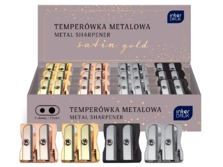 Temperwka podwjna metal Satin Gold 24s [opakowanie=24szt]