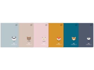 Zeszyt A5 16# 90g BEBE Friends [opakowanie=20szt]