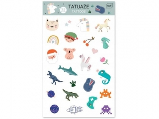 BBI Tatuaże zmywalne 25szt KIDS