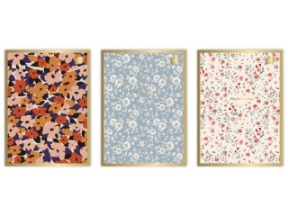 Zeszyt A4 60# M 70g Metallic Floral [opakowanie=5szt]