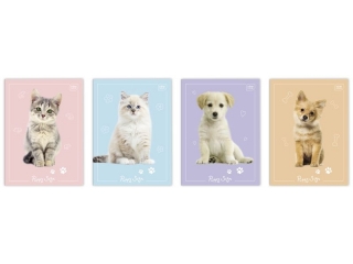 Zeszyt do sw.A6 32# 70g UV Puppy Sign [opakowanie=10szt]