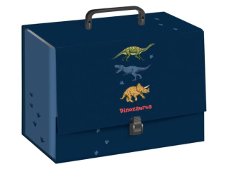 Teczka z rączką C4 10cm Dinozaurus