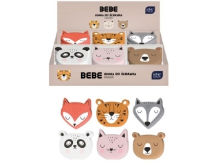 Gumka do cierania BEBE Friends 24szt. [opakowanie=24szt]