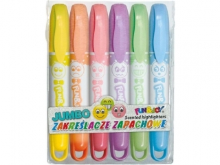 ZAKREŚLACZE JUMBO ZAPACH.6 KOL