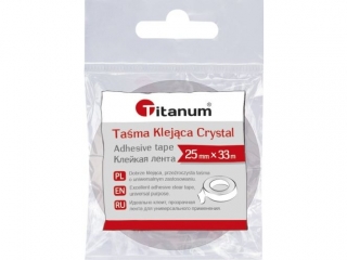 TAŚMA KLEJĄCA CRYSTAL 25X33M