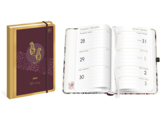 Kalendarz ksikowy B6 192 Metallic Satin 2026